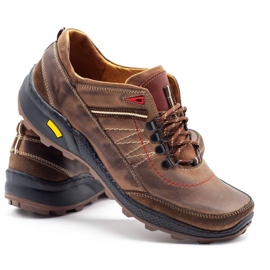 Olivier Zapatos de senderismo para hombre 274GT marrón 4