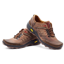 Olivier Zapatos de senderismo para hombre 274GT marrón 6