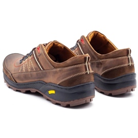 Olivier Zapatos de senderismo para hombre 274GT marrón 7