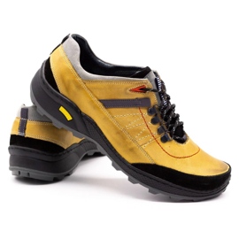 Olivier 274GT zapatos de trekking para hombre amarillo 5