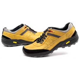 Olivier 274GT zapatos de trekking para hombre amarillo 7