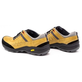 Olivier 274GT zapatos de trekking para hombre amarillo 8