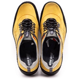 Olivier 274GT zapatos de trekking para hombre amarillo 9