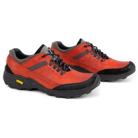Olivier Zapatillas de trekking hombre 274GT rojo 2