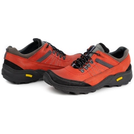 Olivier Zapatillas de trekking hombre 274GT rojo 5