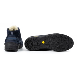 Olivier Zapatos de invierno para hombre 139GT azul marino 4