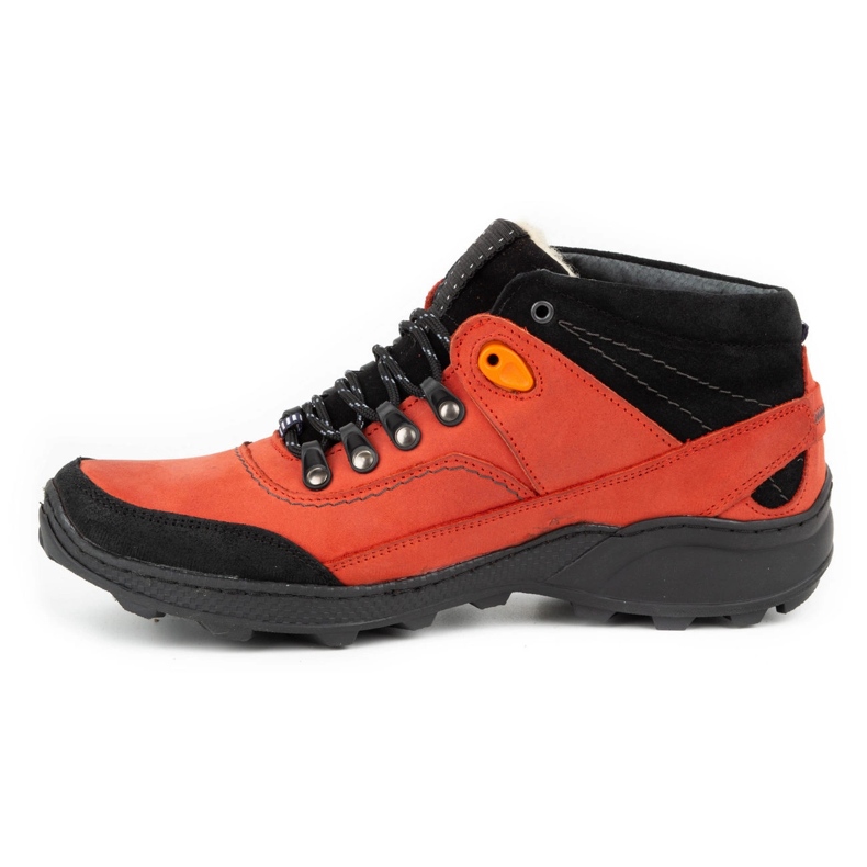 Olivier Zapatos de invierno para hombre 139GT rojo 1