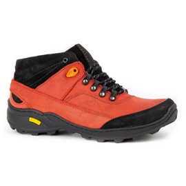 Olivier Zapatos de invierno para hombre 139GT rojo 2