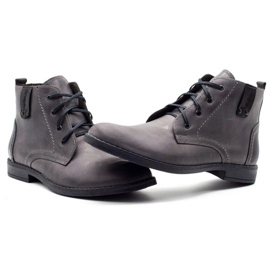 Polbut Zapatos de invierno para hombre gris C20 6