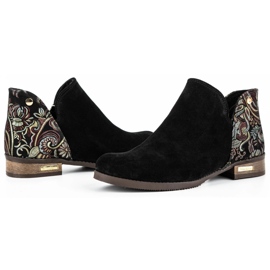 Olivier Cómodas botas de mujer Silvia negras negro 5