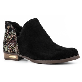 Olivier Cómodas botas de mujer Silvia negras negro 2