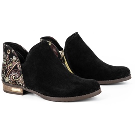 Olivier Cómodas botas de mujer Silvia negras negro 3