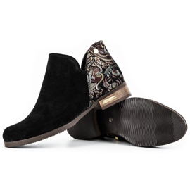 Olivier Cómodas botas de mujer Silvia negras negro 4
