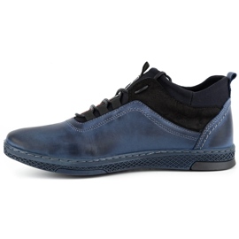 Polbut Zapatos de invierno para hombre K27F azul marino 1 Polbut Zapatos de invierno para hombre K27F azul marino 1