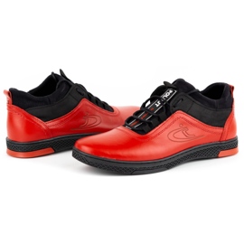 Polbut Botas de invierno para hombre rojas K27F rojo 5