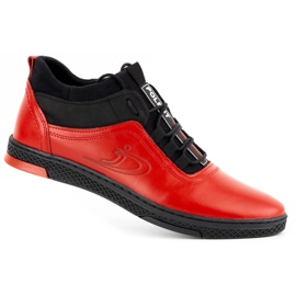 Polbut Botas de invierno para hombre rojas K27F rojo 2