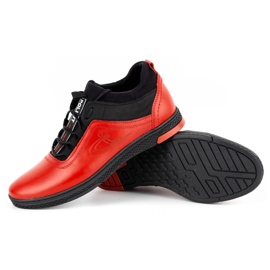 Polbut Botas de invierno para hombre rojas K27F rojo 4