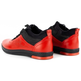 Polbut Botas de invierno para hombre rojas K27F rojo 6