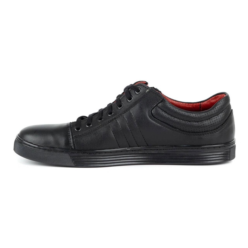 KENT Zapatos casuales de hombre 305s negro 1