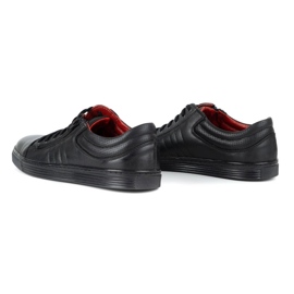 KENT Zapatos casuales de hombre 305s negro 6