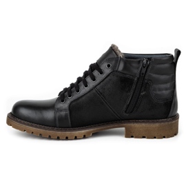 Mario Pala 865MP botas de invierno de hombre negro 4