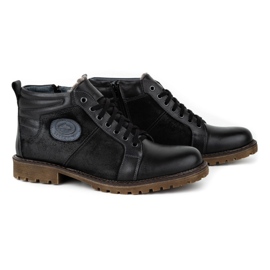 Mario Pala 865MP botas de invierno de hombre negro 6