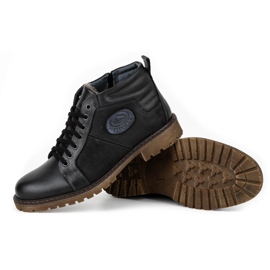 Mario Pala 865MP botas de invierno de hombre negro 7