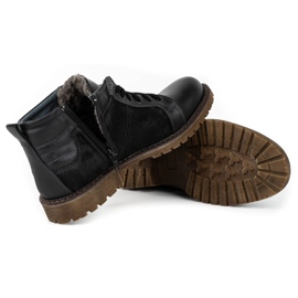 Mario Pala 865MP botas de invierno de hombre negro 8