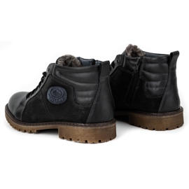 Mario Pala 865MP botas de invierno de hombre negro 11