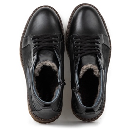 Mario Pala 865MP botas de invierno de hombre negro 1 Mario Pala 865MP botas de invierno de hombre negro 1