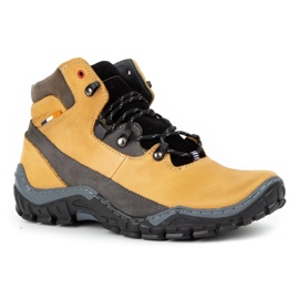 Olivier 134GT zapatos de hombre amarillo invierno 2
