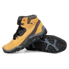 Olivier 134GT zapatos de hombre amarillo invierno 4
