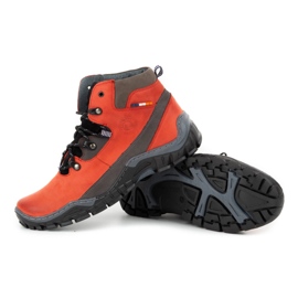 Olivier 134GT botas de invierno de hombre rojo 4