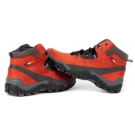 Olivier 134GT botas de invierno de hombre rojo 6
