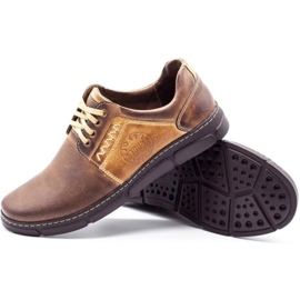 Joker Zapatos hombre piel 506 marrón 3