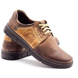 Joker Zapatos hombre piel 506 marrón 4