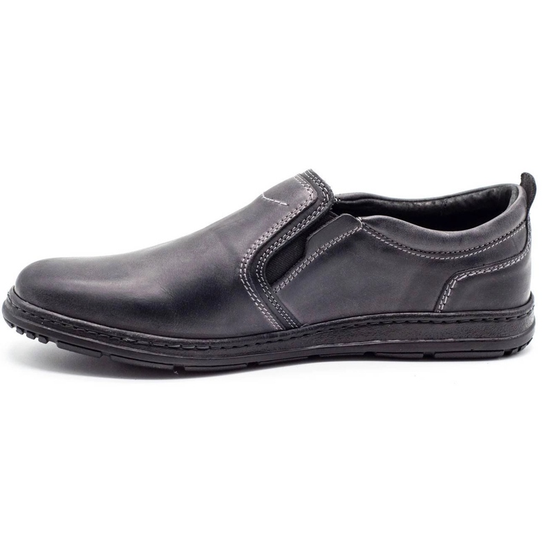 Joker Mocasines hombre piel gris 535 1