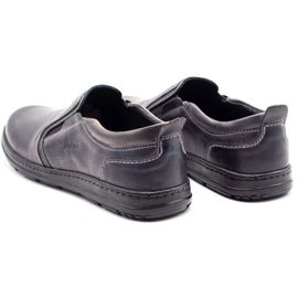 Joker Mocasines hombre piel gris 535 7
