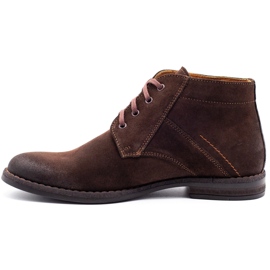 Olivier Botas de hombre Jodhpur 605 marrón 1
