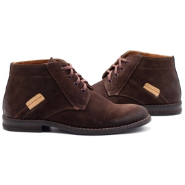 Olivier Botas de hombre Jodhpur 605 marrón 5