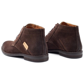 Olivier Botas de hombre Jodhpur 605 marrón 7