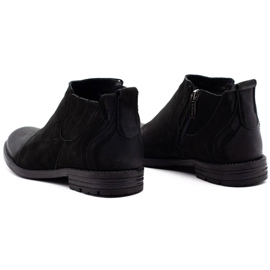 KOMODO Botas de invierno hombre negras 872K negro 7