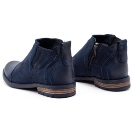 KOMODO Zapatos de invierno para hombre 872K azul marino 2 KOMODO Zapatos de invierno para hombre 872K azul marino 2