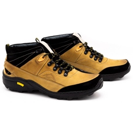 Olivier Zapatos de hombre 139GT amarillo invierno 2