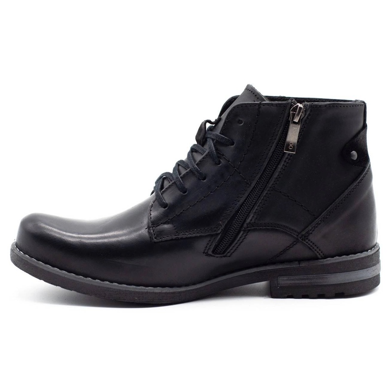 KOMODO Botas de invierno de hombre negro 731K 1