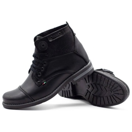 KOMODO Botas de invierno hombre negras 812K negro 3