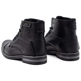 KOMODO Botas de invierno hombre negras 812K negro 7