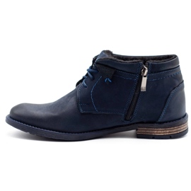 KOMODO Zapatos de invierno para hombre 834K azul marino 1 KOMODO Zapatos de invierno para hombre 834K azul marino 1