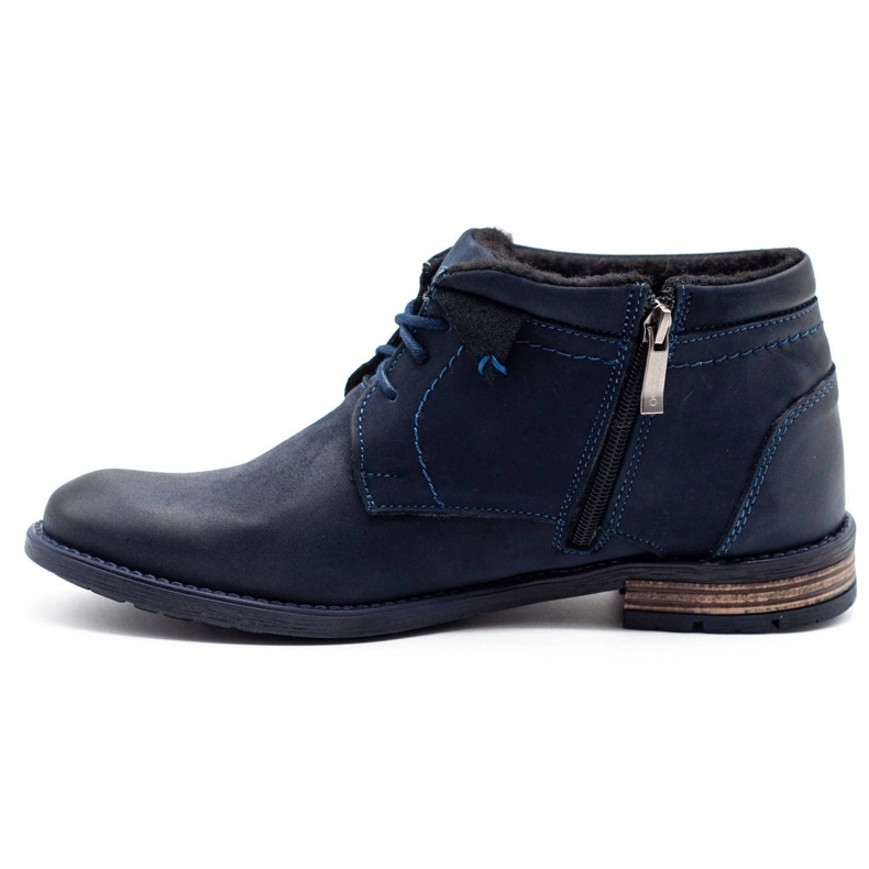 KOMODO Zapatos de invierno para hombre 834K azul marino 1 KOMODO Zapatos de invierno para hombre 834K azul marino 1