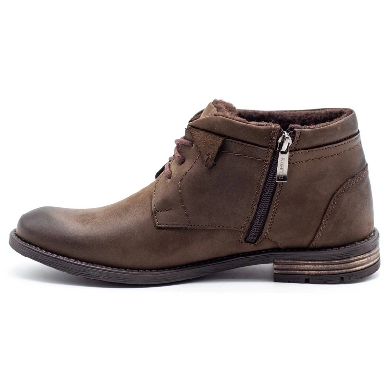KOMODO Botas de invierno para hombre marrones 834K marrón 1